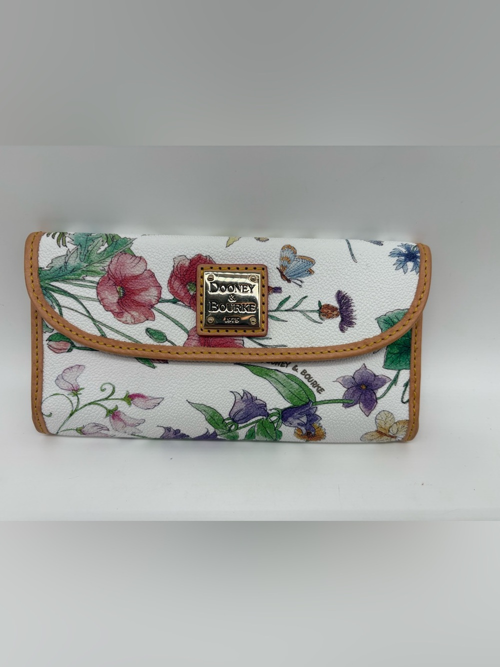 Dooney & Bourke Botanical Floral Continental Wallet